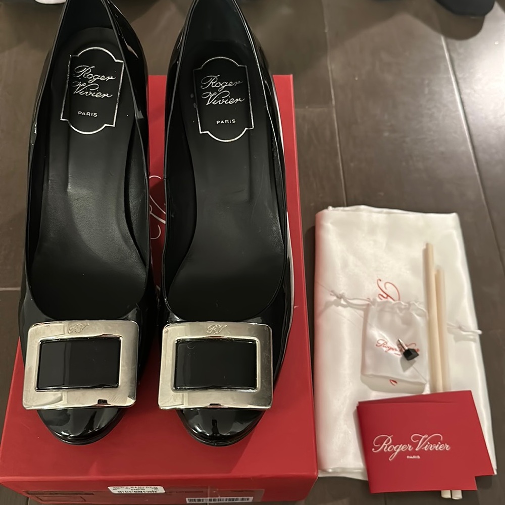 Roger Vivier patent leather heels
